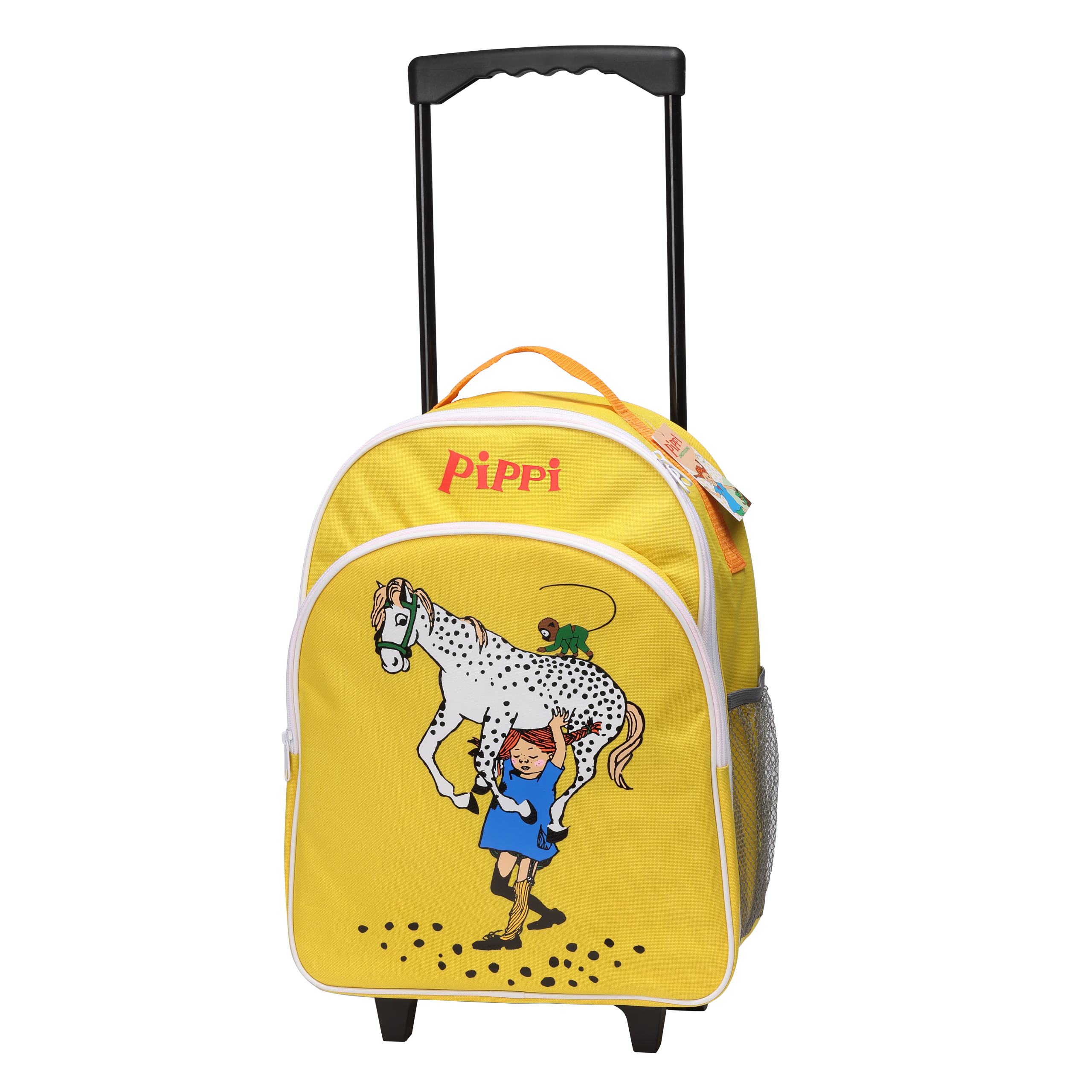 Pippi pippi barnväska resväska gul